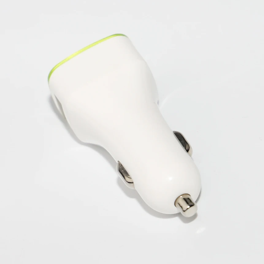 Новинка 2021 лидер продаж автомобильное быстрое зарядное устройство с двумя USB-портами быстрая зарядка 2 1 USB PD Type-C со светодиодной