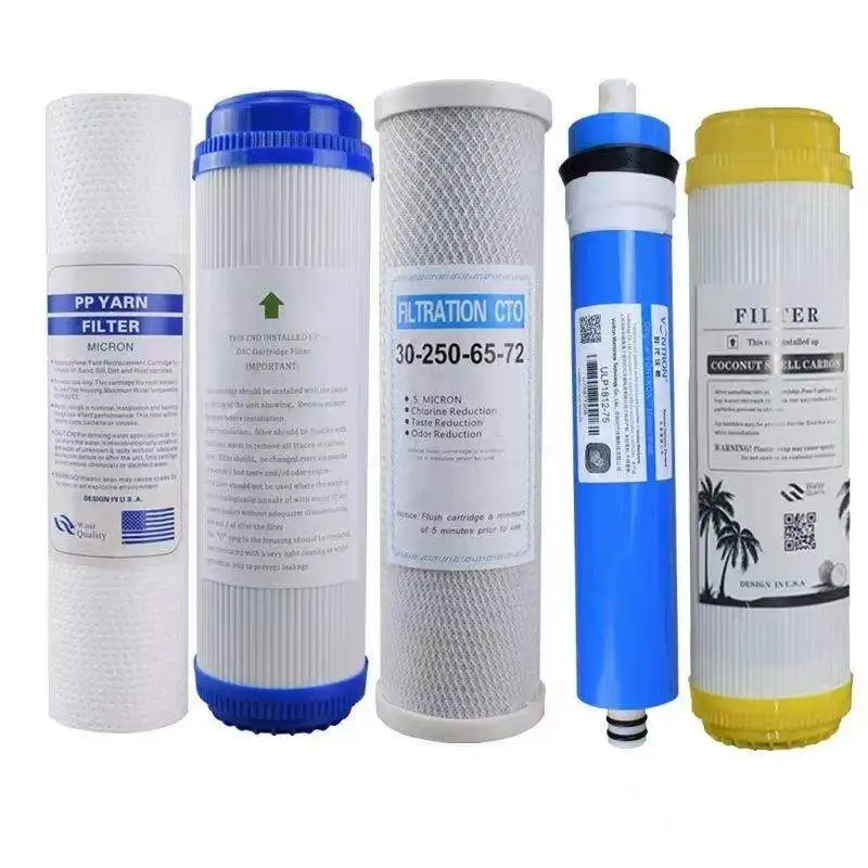 ro water purifier replacement 5 stage cartridge kit sediment filter cartridge water filter cartridge