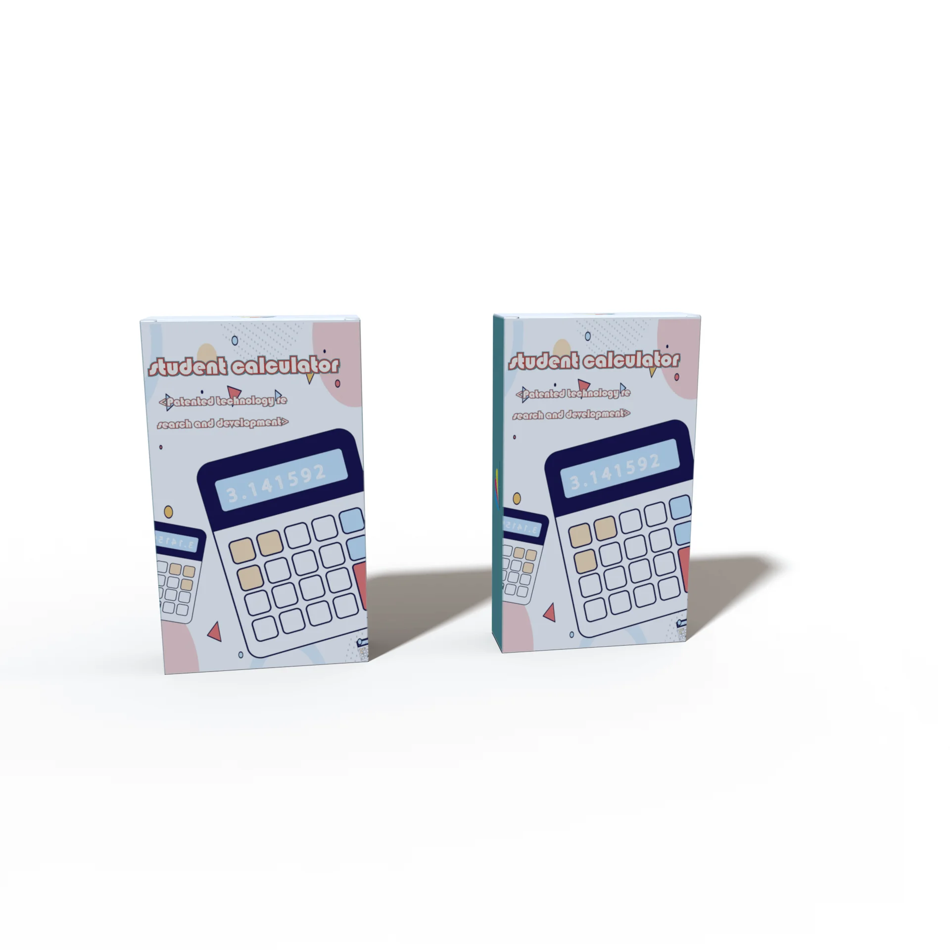 Wholesale Consumer Electronic Products Paper Packaging Custom Calculator Packaging Box