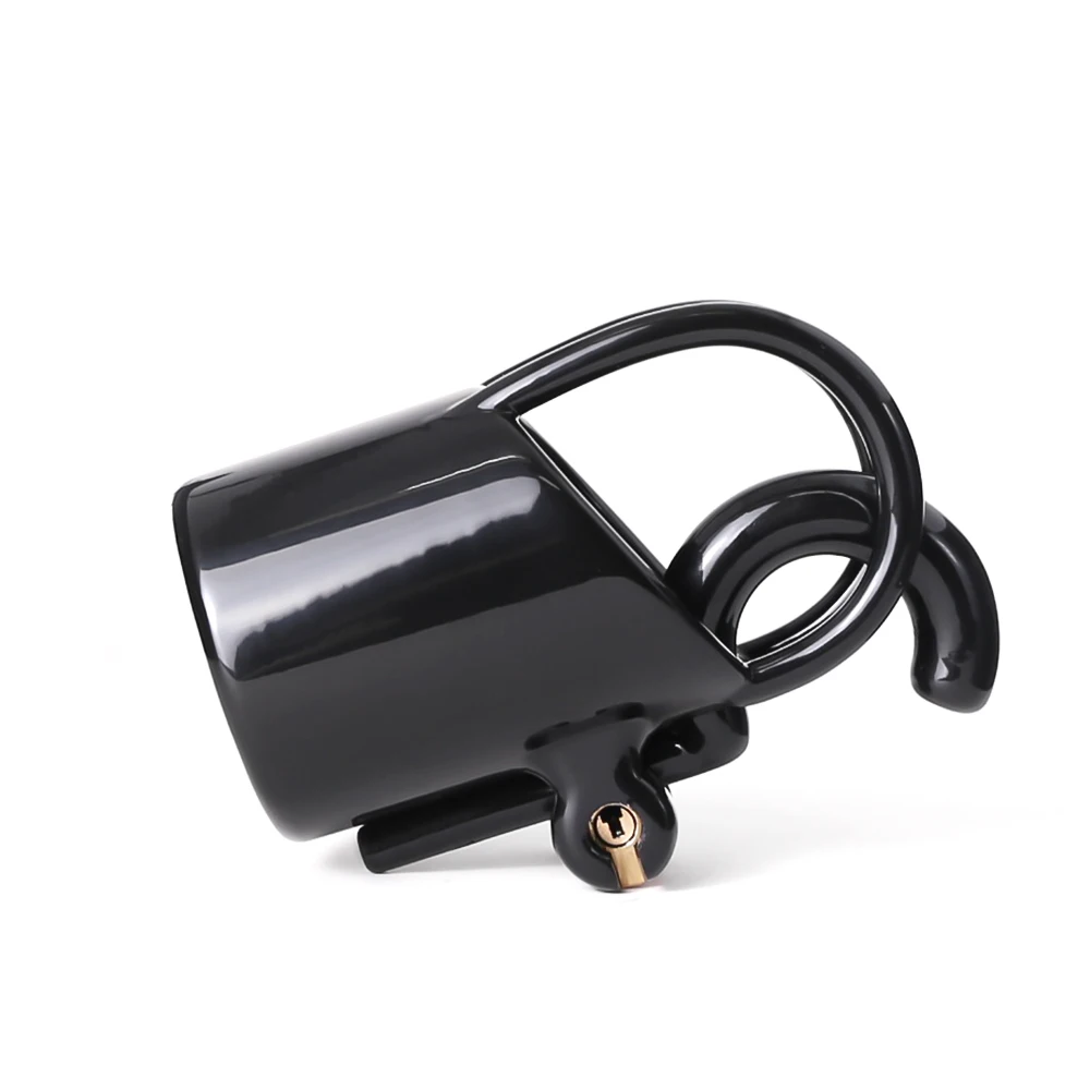 Premium Paint 3D Printed PA Puncture Resin Cock Cage Male Chastity Device With Stealth Lock