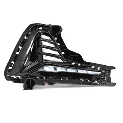 fog light LED DRL Daytime Running Lights Fog Lamps cover day light for Hyundai Sonata 2017 2018