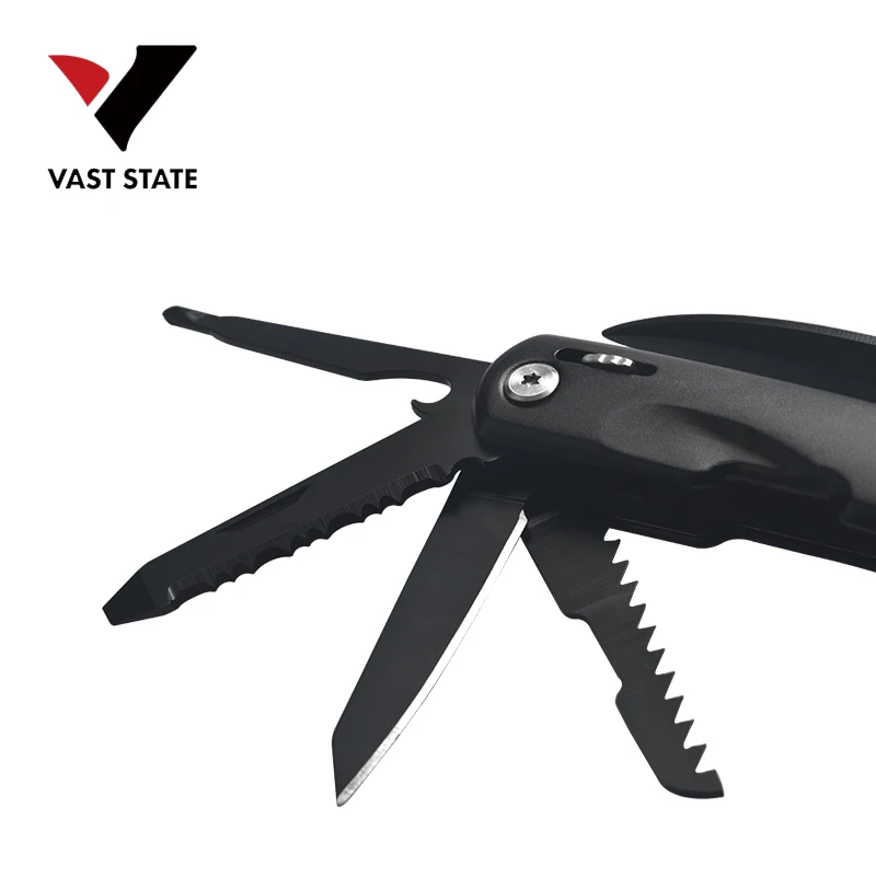 Hot sale Promotion Black Stainless Steel Multi Function Tool hammer with Nylon Pouch