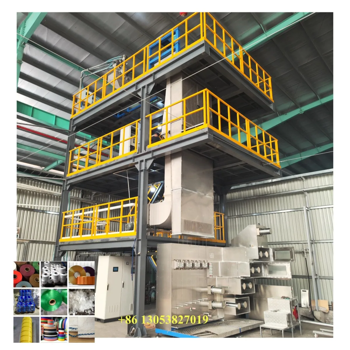 The Production Line of The FDY PP Multifilament Yarn Fabric Yarn making/ fiber Spinning Machine