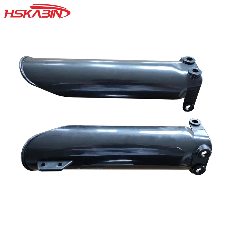 Off-road Motorcycle Double Adjustable Front Shock Absorber Aluminum Alloy With Guard Plate  accessories for motorcycles pit bike