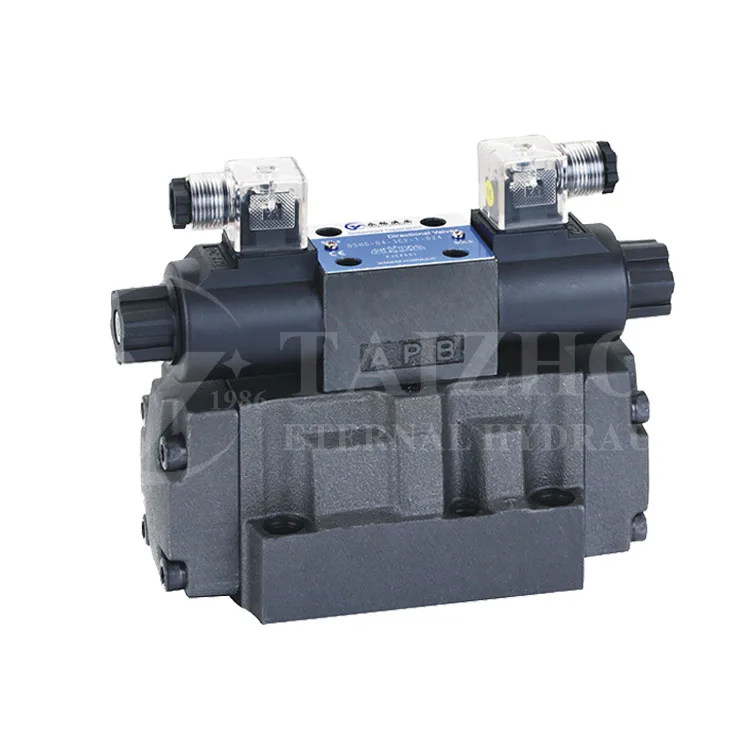 Direct operated Pilot operated 35Mpa Direction Control Valve, Yuken DSG 03-3C11 03-3C12 for Grinding Machine hydraulic valve