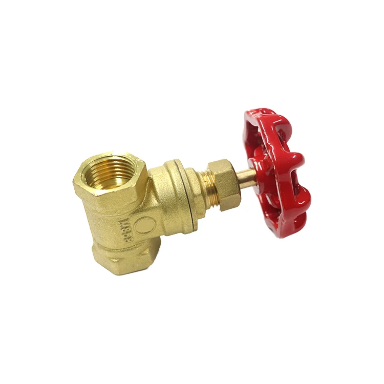 Factory supply attractive price knife brass manual control stem 1inch gate valve price list from china
