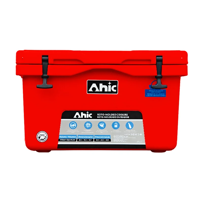 2021 new AHIC 50l cooler box rotomolded Wine coolers with light