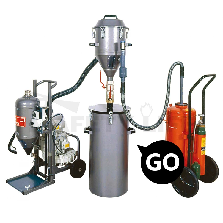 Fire extinguisher hydrostatic testing machine/dry chemical fire extinguisher filling machine