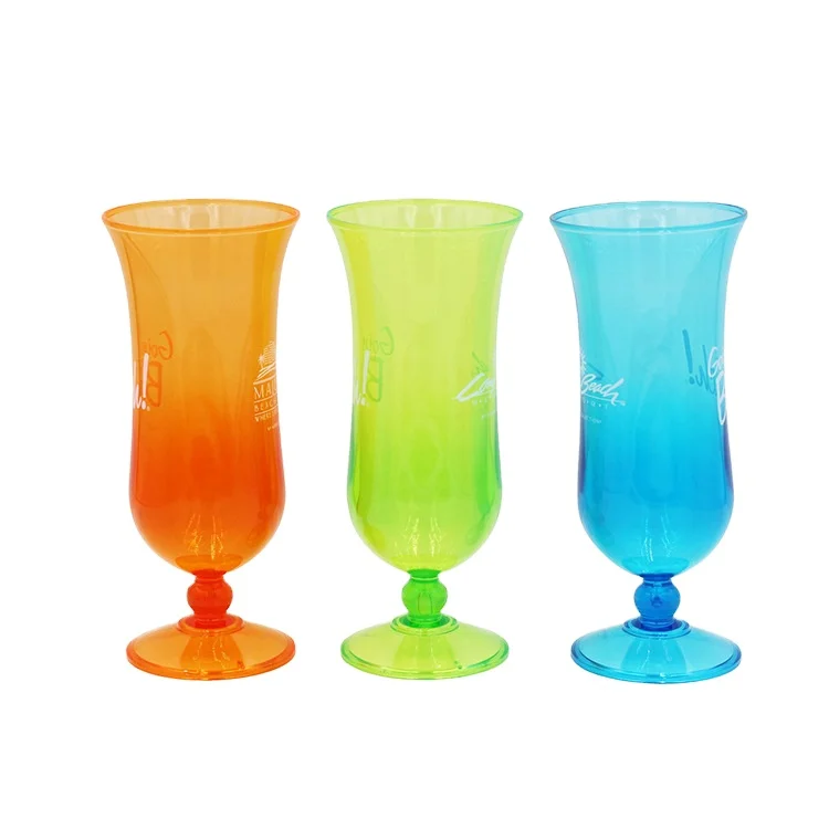 15 oz Reusable Customized Plastic Cocktail Cups for Party and Events Promotional Cocktail Glass