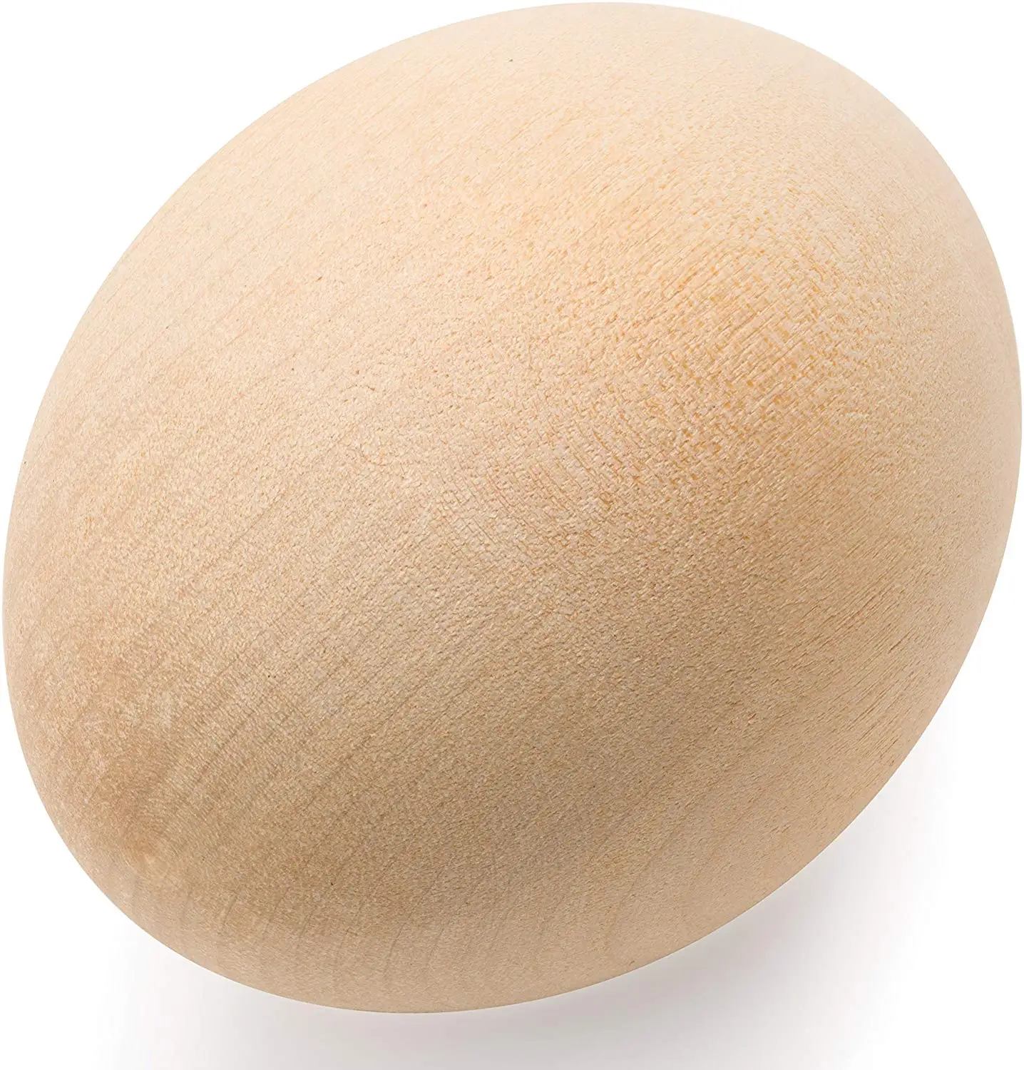 Unfinished Wooden Eggs for Crafts,Natural Wood Easter Egg For Paint