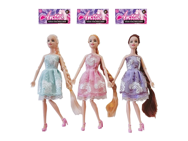 11.5 inch 12 movable joints fairy tale girl doll toy WW3617541