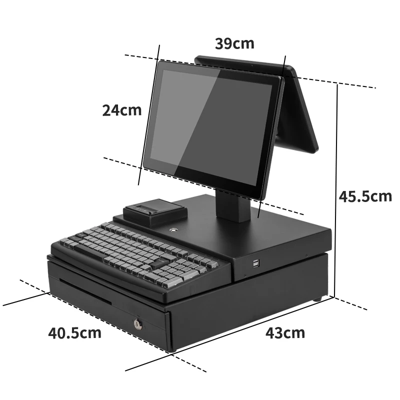 Epos Pos System Pos System Retail Cash Register For Restaurant Supermarket Cashier Computer