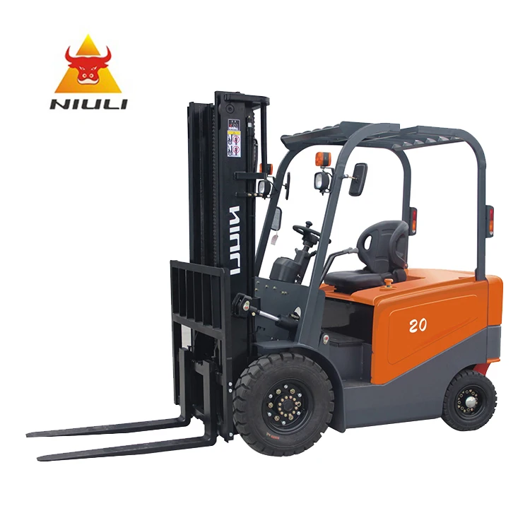 NIULI Electric Forklift 2ton,2.5ton,3ton Capacity Fork Lift Truck Hydraulic Stacker Trucks Transpallet