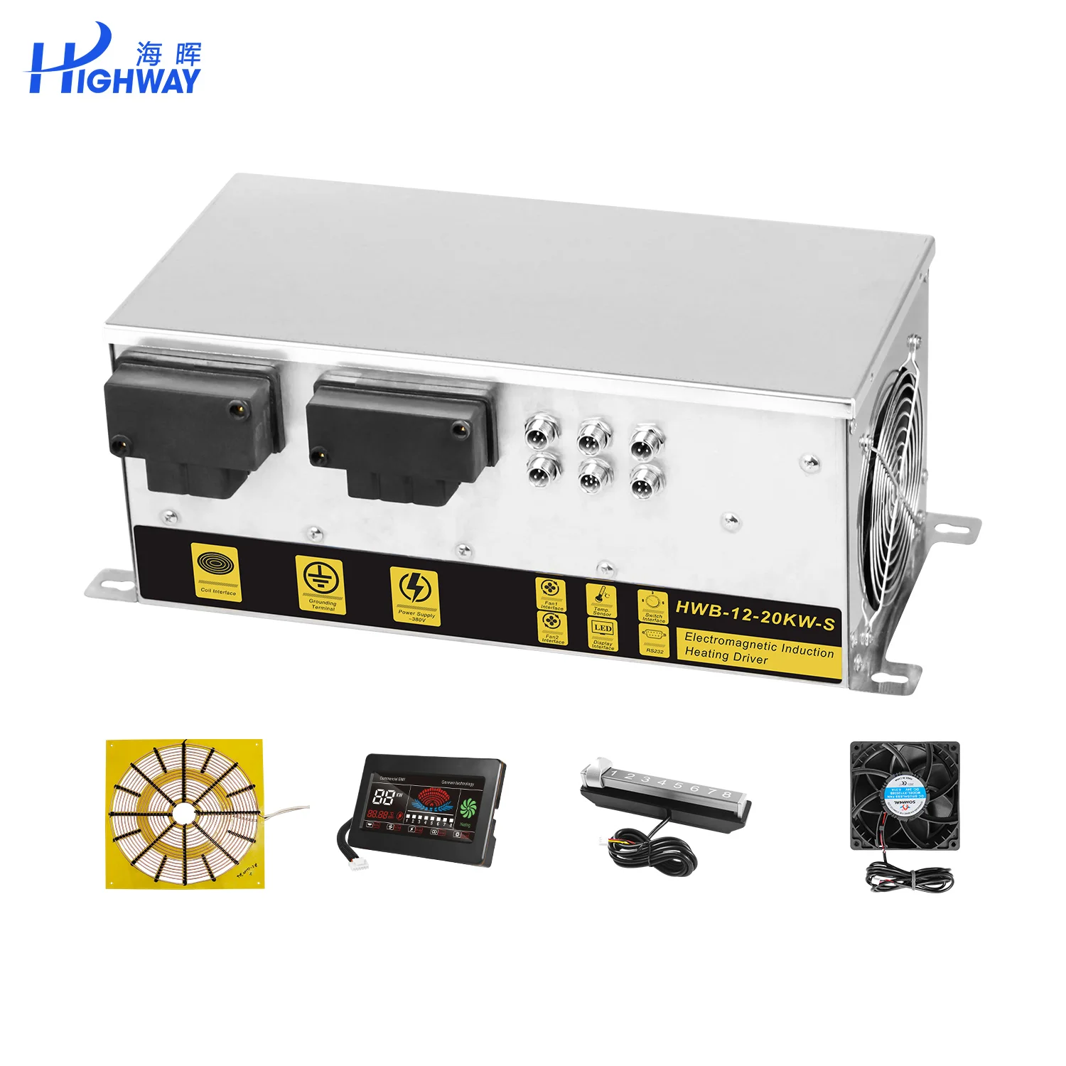 Коммерческий индукционный вок 15kw Pcb Box производитель нагревательного котла оборудование для плиты катушка приготовления пищи Skd запасные части Аксессуары