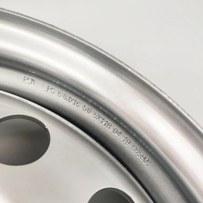 Wheelsky ET1455501-R12-S 14 дюймов 14X5.5 5X112 900 кг серебро полотно стальной автомобильный прицеп колесные
