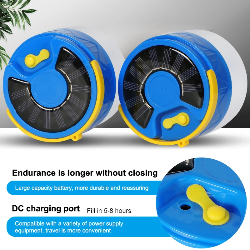 Wholesale New LED Outdoor Waterproof Camping Emergency Bulb Rechargeable Solar Light