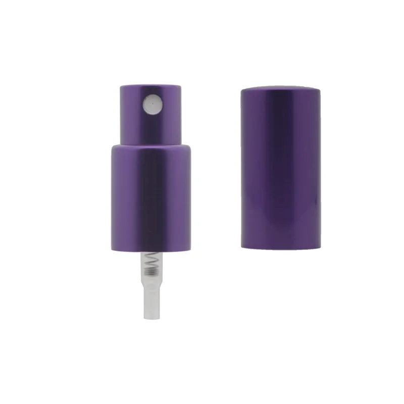 Cosmetic perfume spray pump aluminum mist sprayer for skin care
