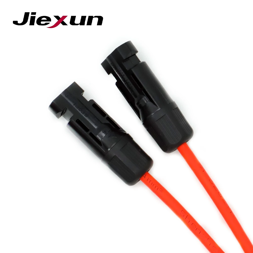 Пара солнечных удлинительных кабелей типа Y с разъемами 1000 В/30 А