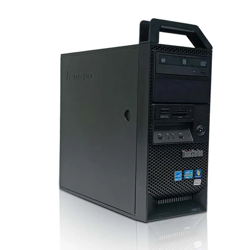 Used Tower PC for Lenovo E30 Desktop Workstation with Xeon Processor 500gb 4g 8g 16g Memory Office Computer Host