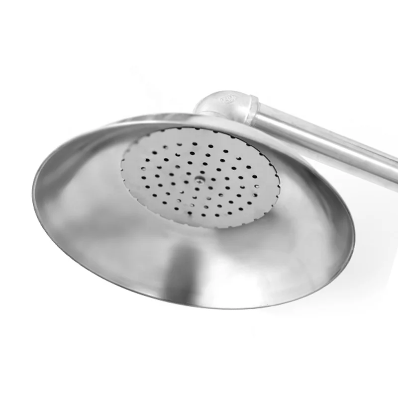 
double nozzle emergency safety shower and eye washer 