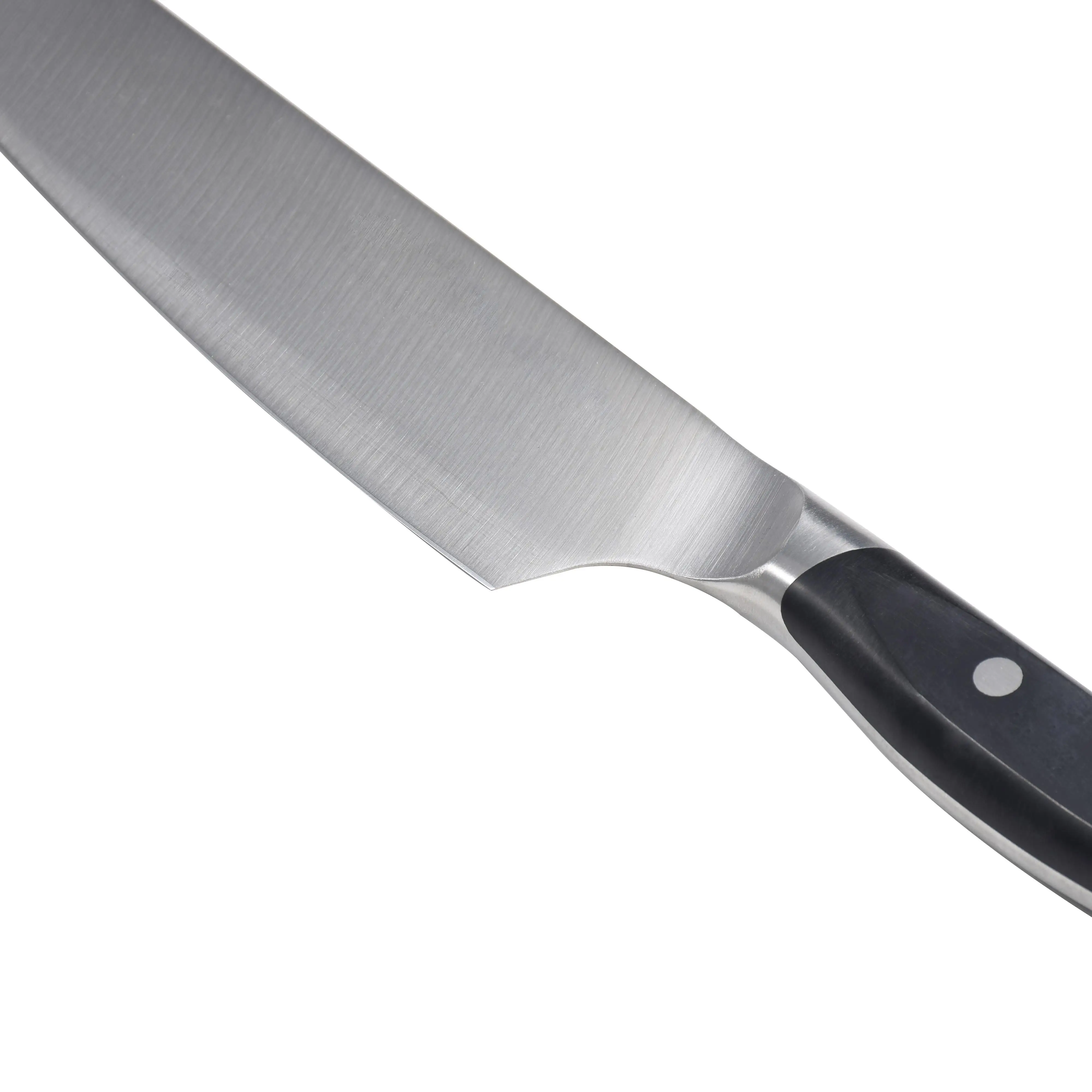 Шеф-повара кухонные ножи 7 дюймов шеф-повара Колумбия точилку и Santoku фиолетовый филе