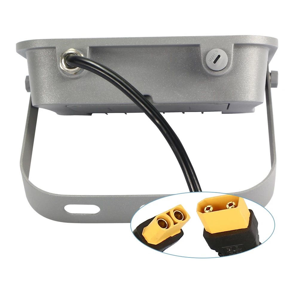 KCD Solar Cell Rotating IP68 Waterproof China Manufactory High Lumen 12v 300w 400w 500w 800w Solar Outdoor Flood Light