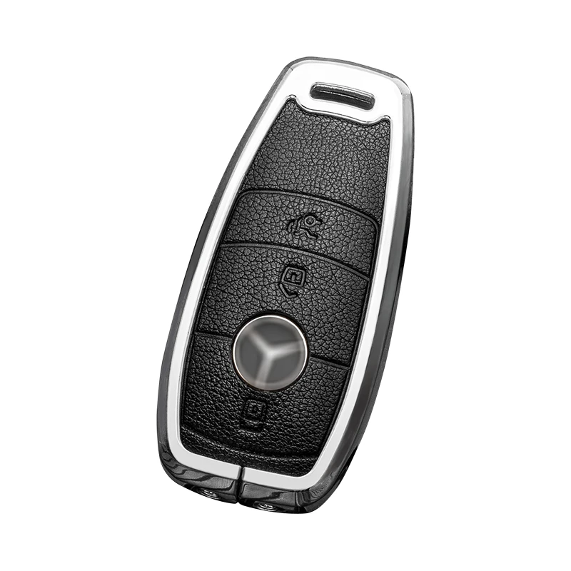 Чехол для ключа Mercedes Benz защитный чехол с поворотом на 360 градусов класса 2019-2021 A C G 2017-2020 E S