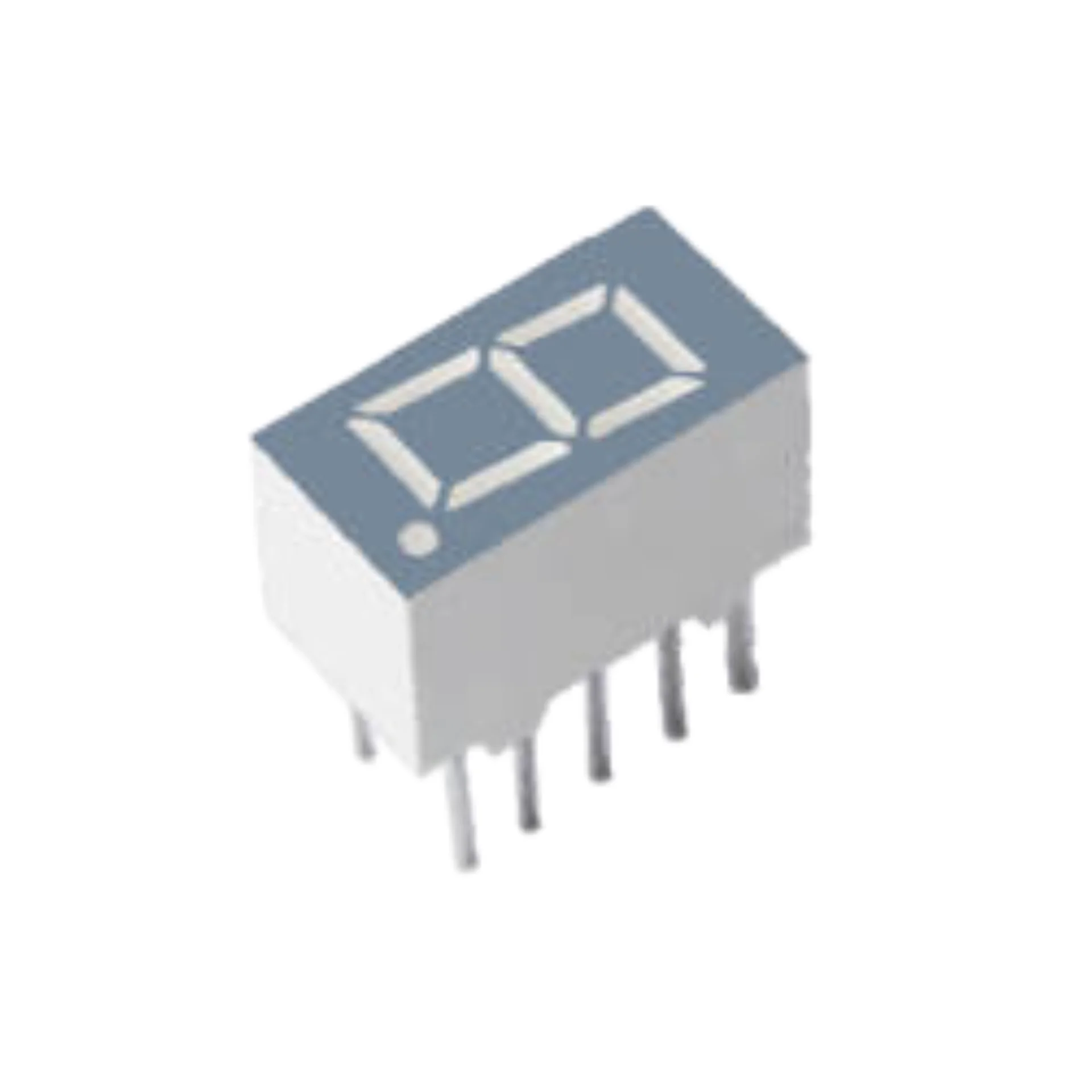 JOMHYM 0.36 Inch Gray Black Surface Deep Red Orange Green Blue White Segment Display Single Digital Tube LED Display