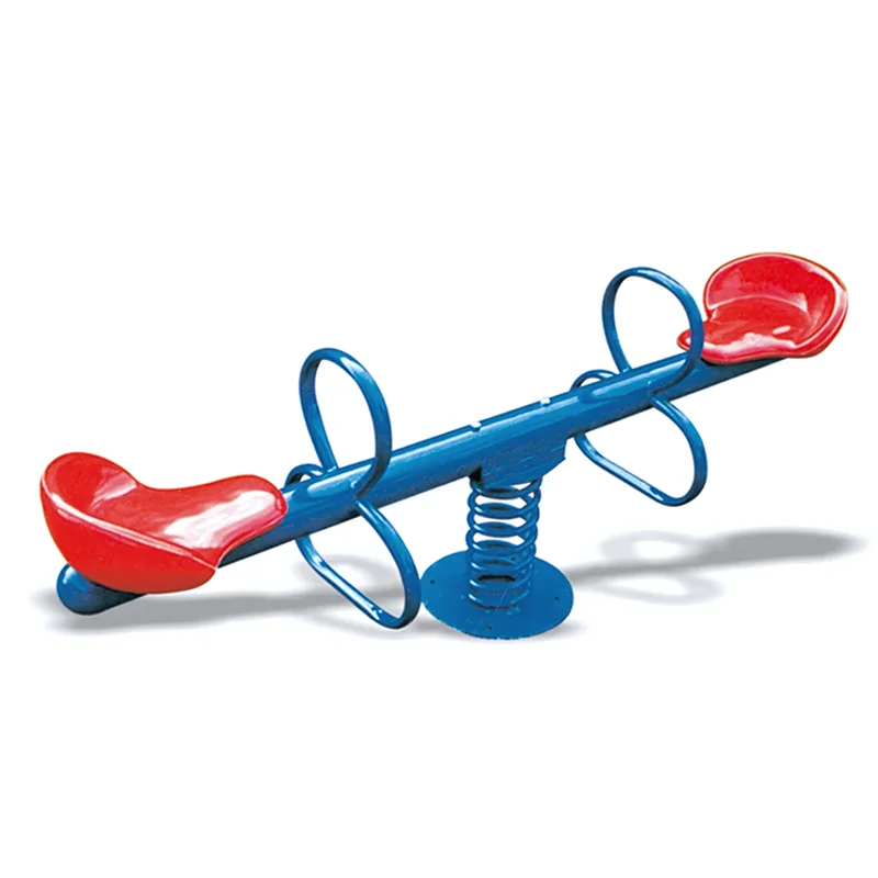 Hot selling high quality crack proof plastic metal seesaw