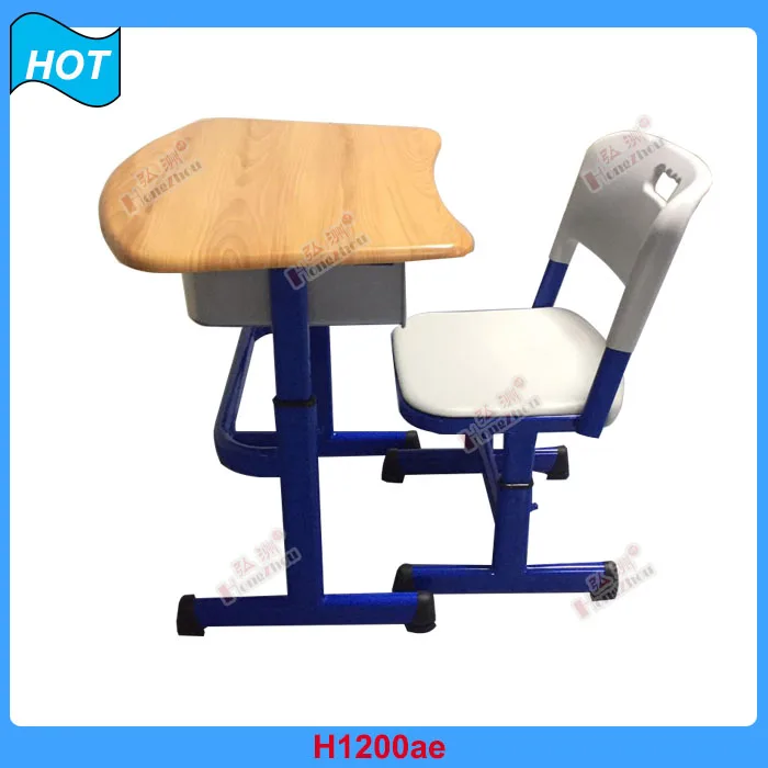 school student desk chair seat high quality classroom table kids furniture wooden material