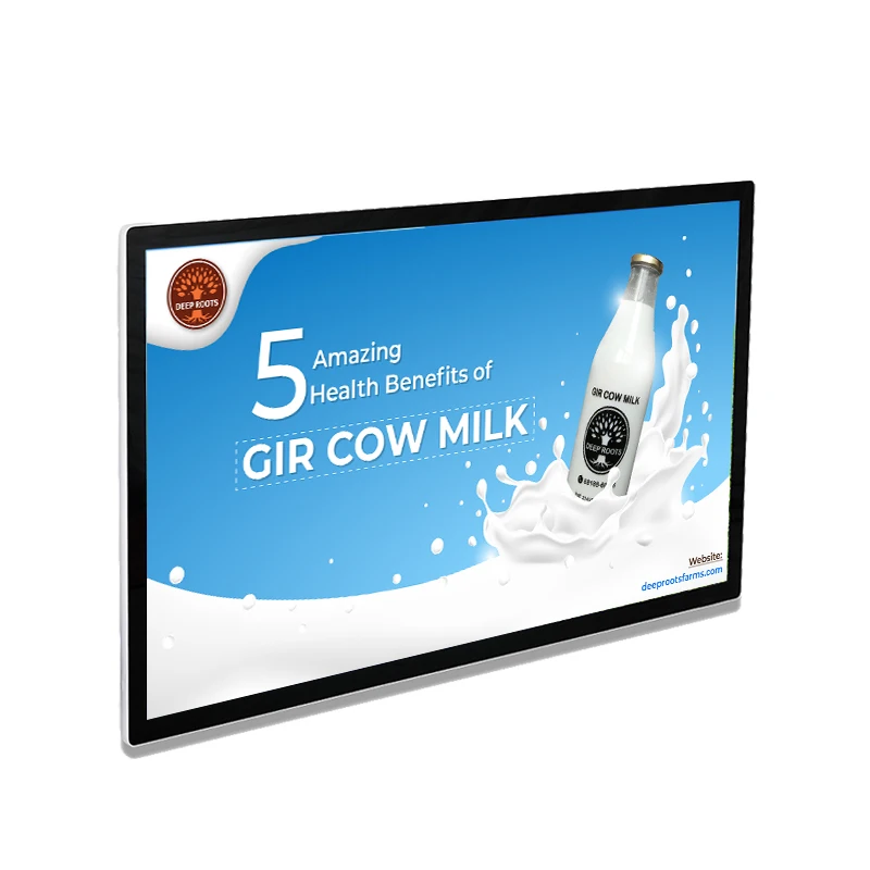 Touch Interactive Screens AD Kiosk LCD Display Advertising Machine Monitor Shenzhen Indoor 65 75 85 Inch Video Wall SDK