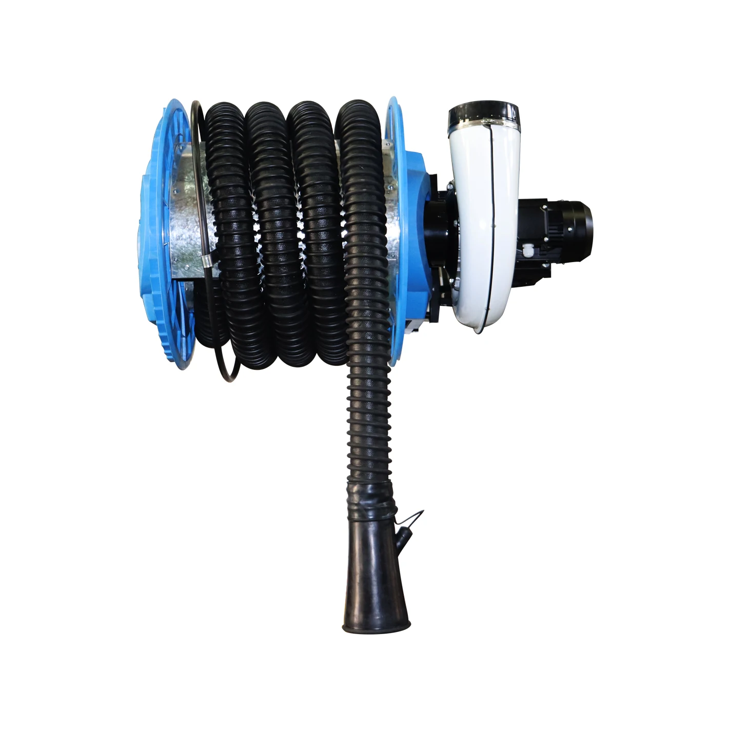 Vehicle Equipment Remote Control Switch Rewind Hose Reel for Capture Exhaust Smoke