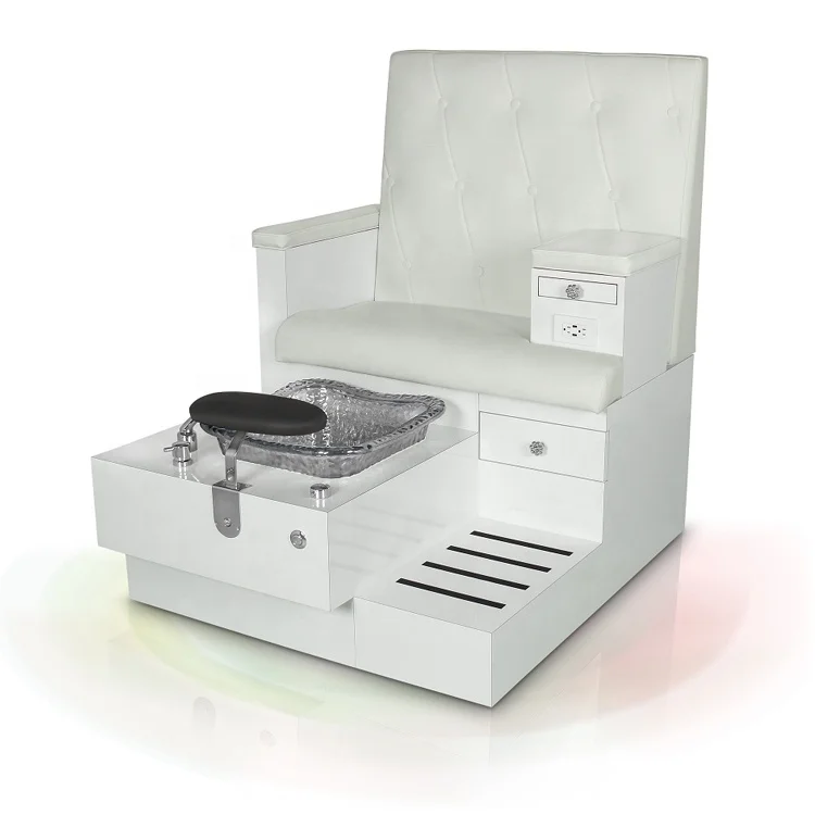 Double seat foot spa massage pedicure chair