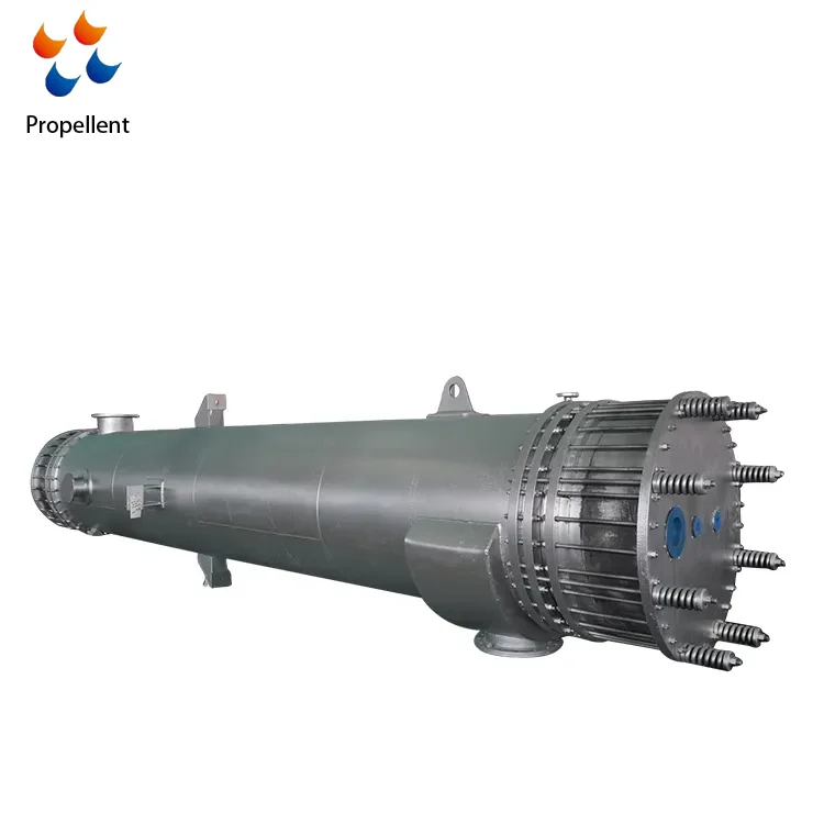 30ton Acetic acid condenser Graphite Tubular Heat Exchanger For Chemical factory