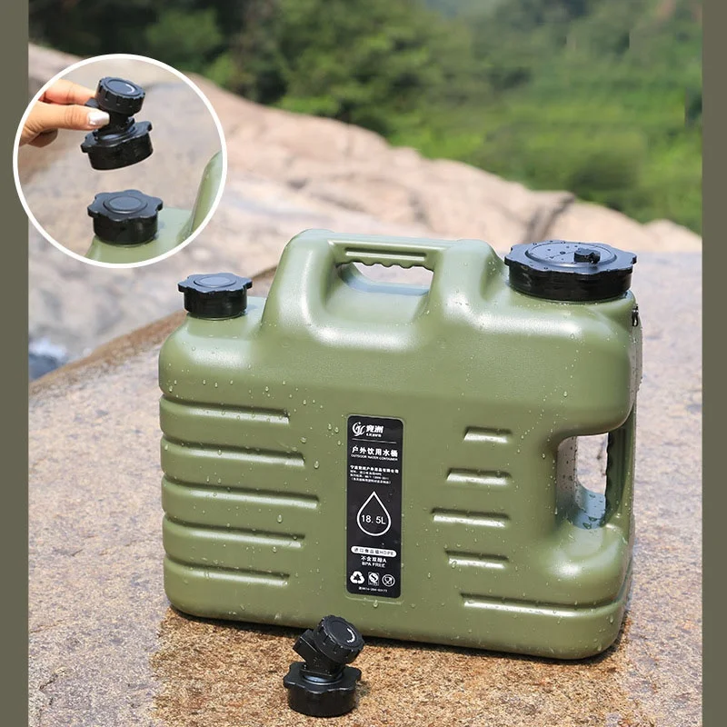 Outdoor water storage tank camping portable water bucket hiking backpack portable water storage tank
