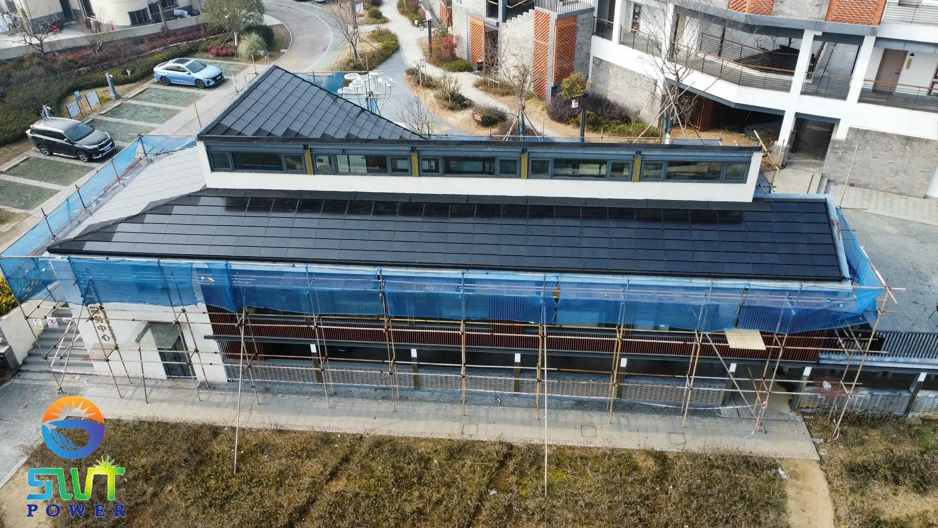 Солнечные панели BIPV солнечный модуль интегрированная и черепица 2 в 1 солнечная