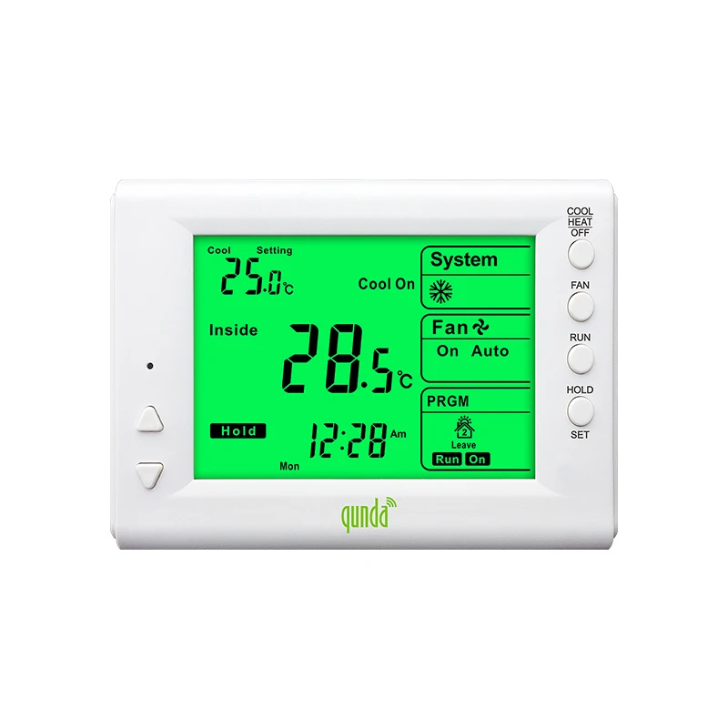 SYSTO QUNDA QD-HVAC10E Digital thermostat for central air conditioner large lcd display and back light
