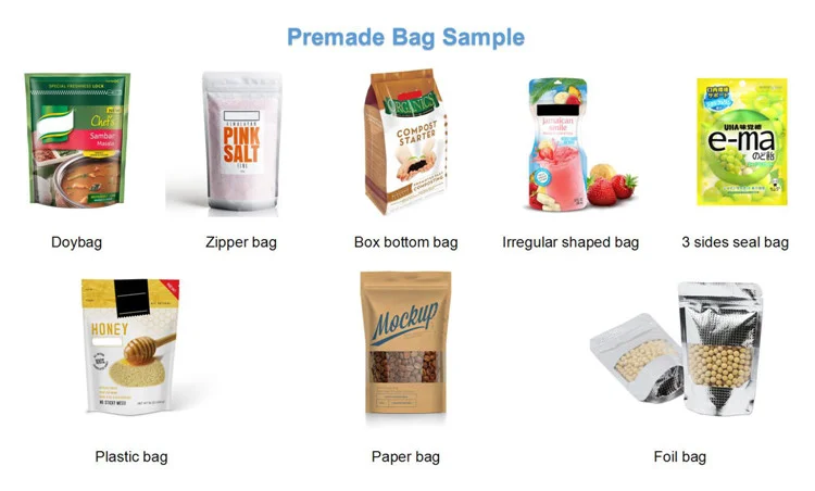  Стандартный мешок машина носик упаковка Doypack
