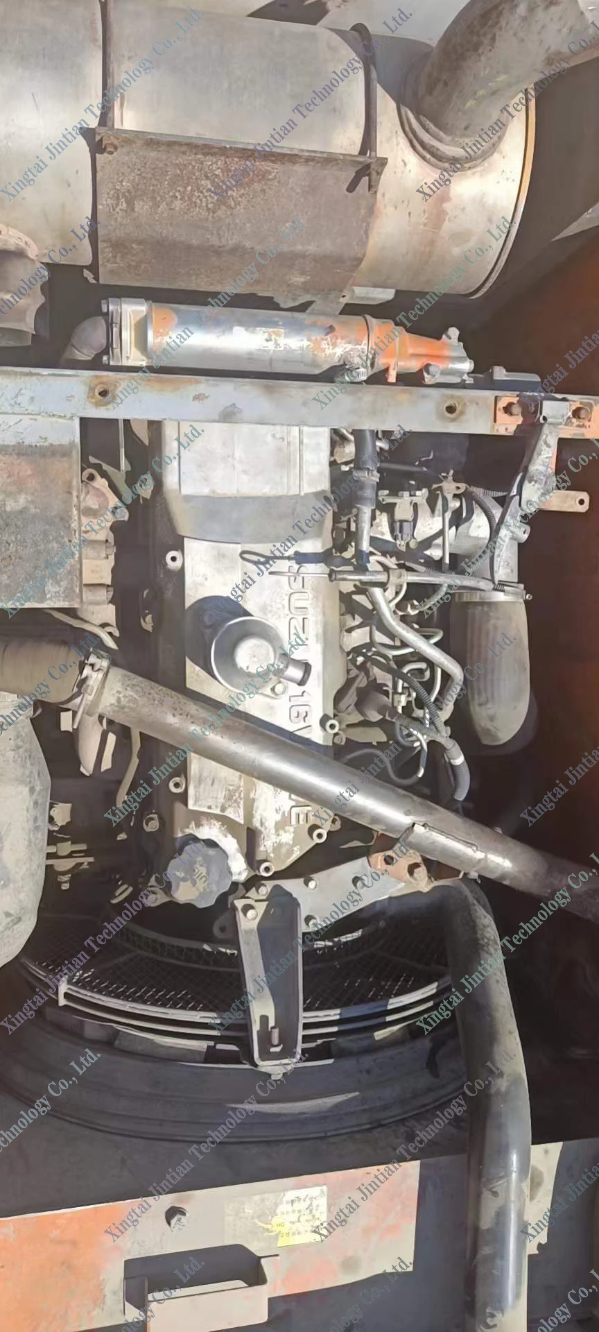 Используется натуральная 4HK1-XDHAA-02-C2 4HK1 дизельный двигатель в сборе для экскаватора HITACHI ZX210-3 ZX240-3 ZX270-3