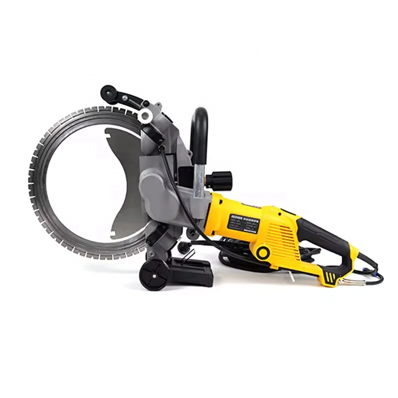 AC8500 High Quality Electric Power Concrete Cutters Ring Saw 390mm Cutting Depth Concrete Wall Cutting Machine Ring Saw Cut Saw