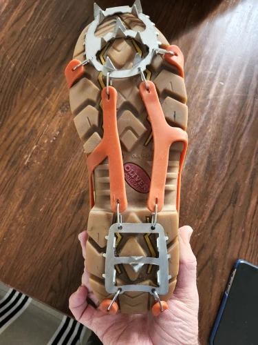 Silicone Strengthen Hot Selling Safe Protect Ice Snow Grips Protect crampons Shoe Covers