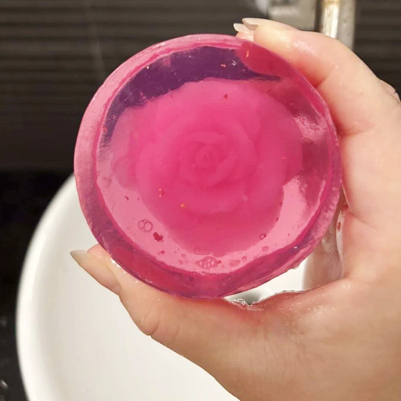 private label OEM Logo skin care best sell Handmade Vaginal Rose Cheap Rose Oil Organic Yoni Cleaning Soap Gentle Good Soap