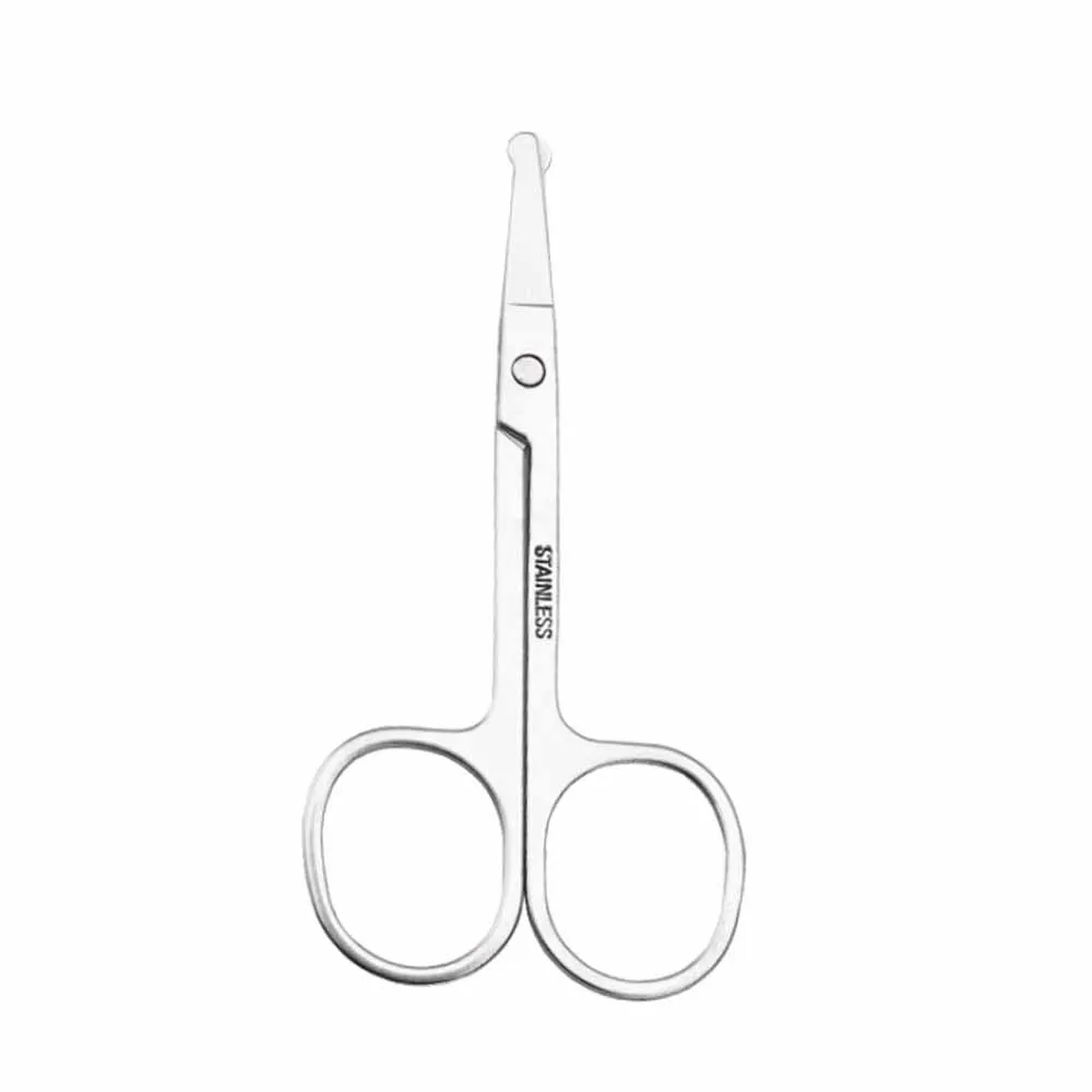 Manufacturer Directly Selling High quality stainless steel Rounded Safety Nose hair