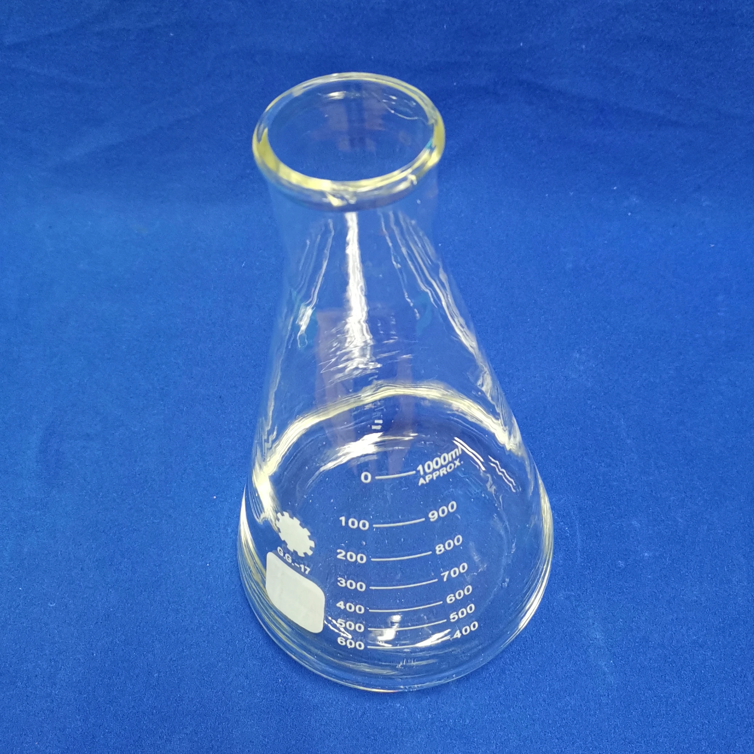 
1103 lab equipment heat resistant glass conical beaker 