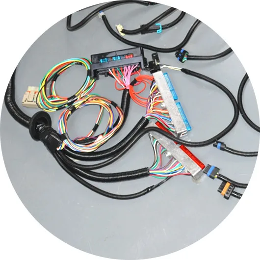 4L80E 4.8 5.3 6.0 DBW 03-07 LS Vortec Stand alone Wire Harness Drive by wire waterproof fuse box1210