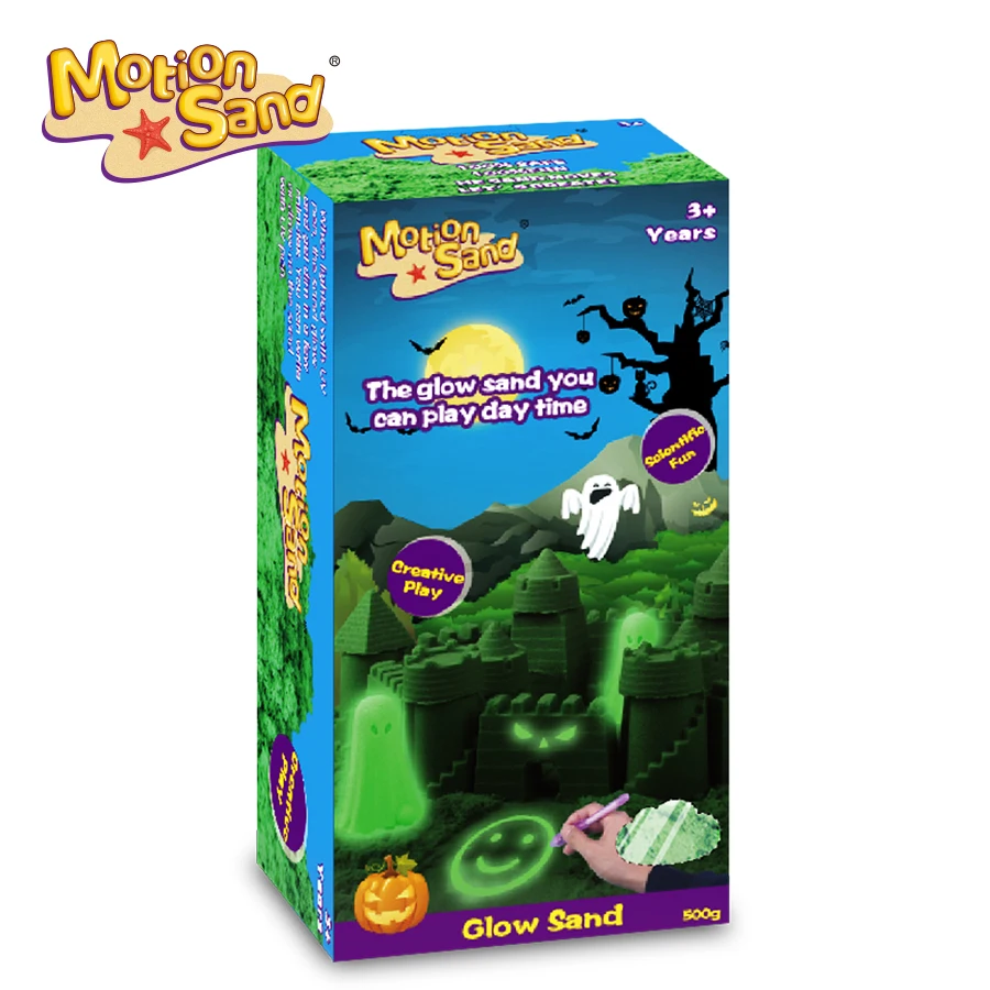 Magic Glow In Dark Sand Toy 500g Refill Pack