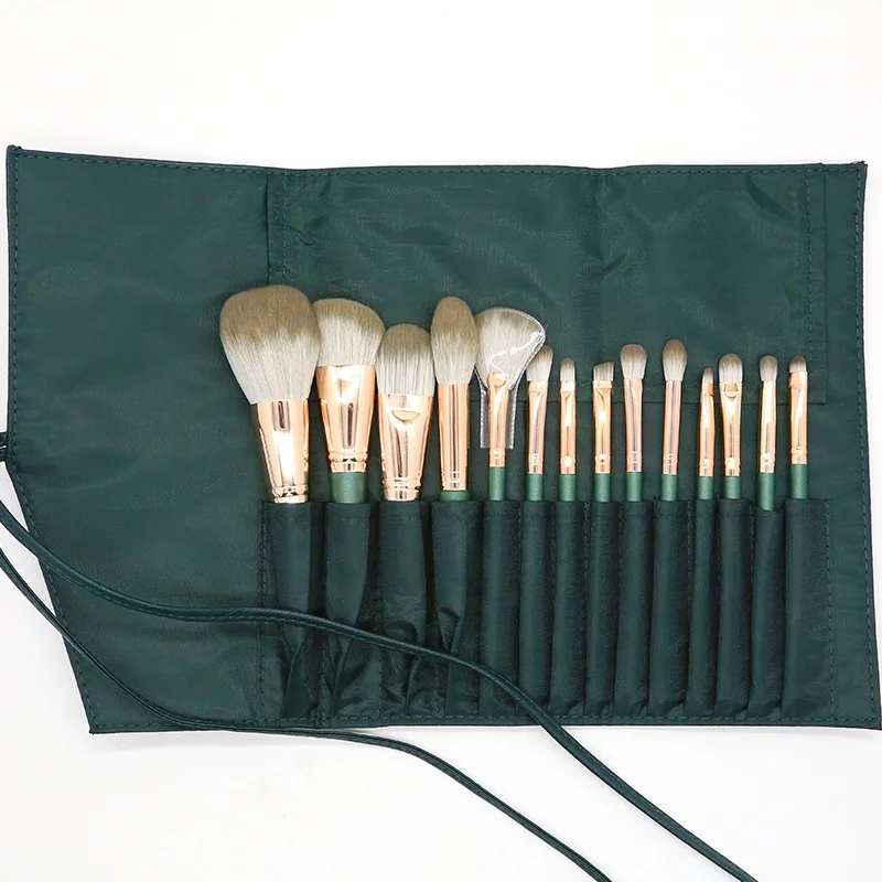 14Pcs Eye Shadow Foundation Powder Eyelash Makeup Brush Cosmetic Beauty Tool Kit Makeup Brushes Set