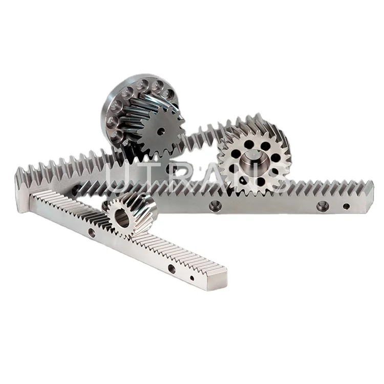 Quality Assurance  Steel Racks Pinion CNC Helical Gear Rack and PInion for CNC Machine