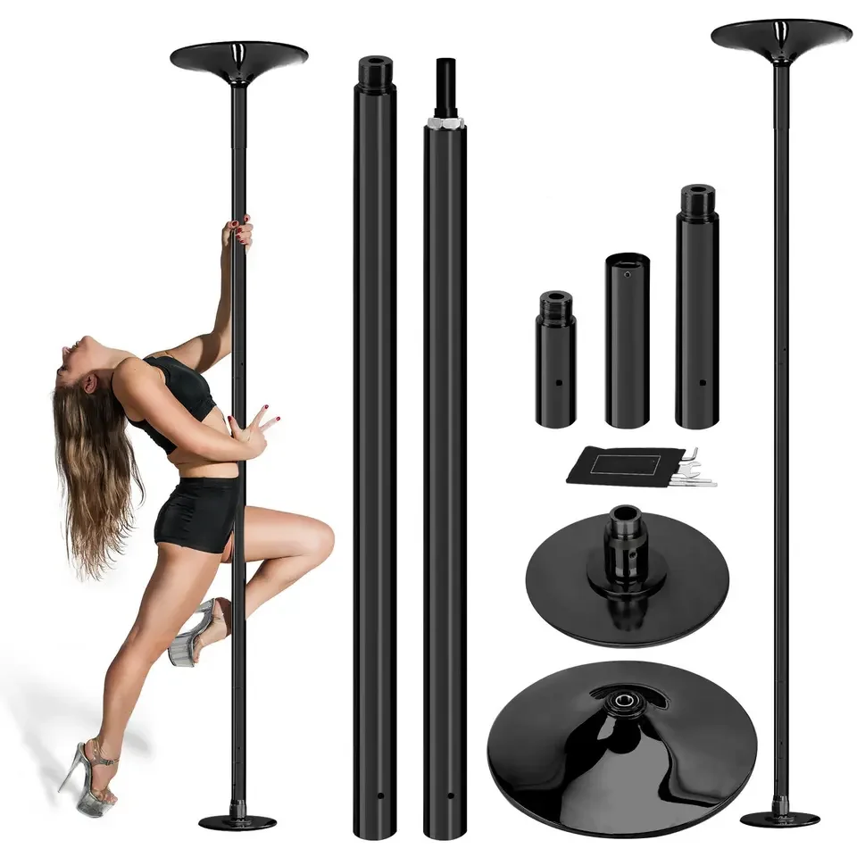 Factory Supply New Black Dancing Pole Portable for Sale with 45mm size