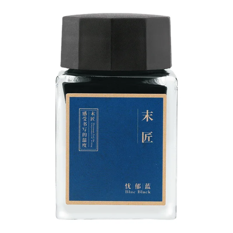 18ML 20ML 30ML 50ML Fountain Pen Ink Best Pastel Pigment Waterproof Writing Inks in Glass Bottle